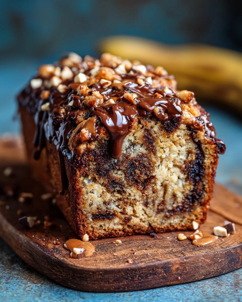 Chunky Monkey Banana Bread Snack Cake