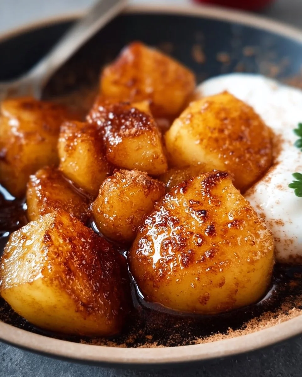 Easy Air Fryer Apples Dessert