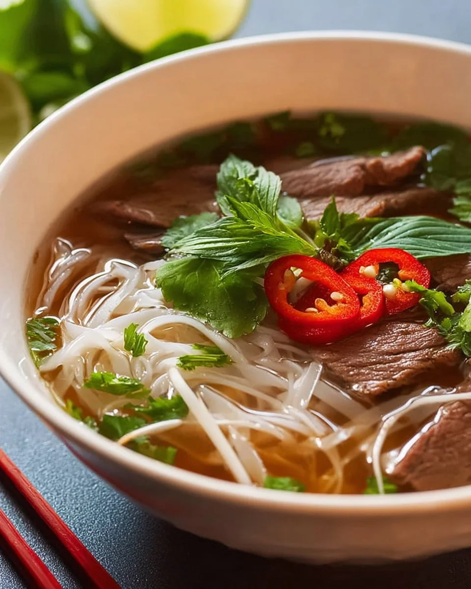 Easy Halal Beef Pho Soup