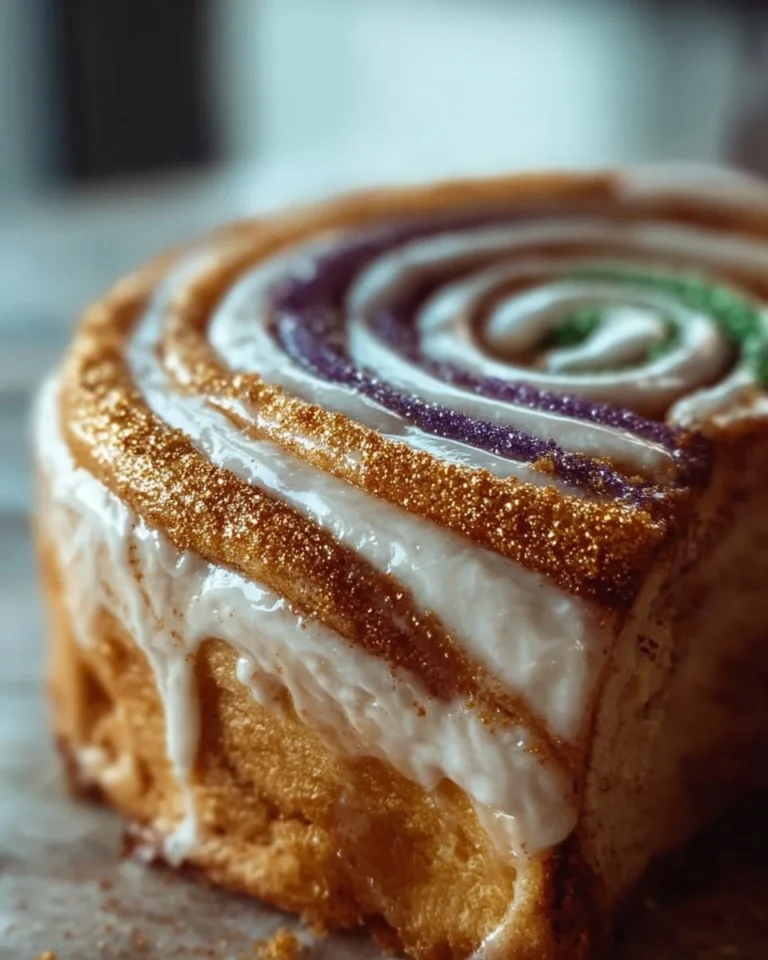 Soft cinnamon swirl celebration cake with a luscious topping and warm spices